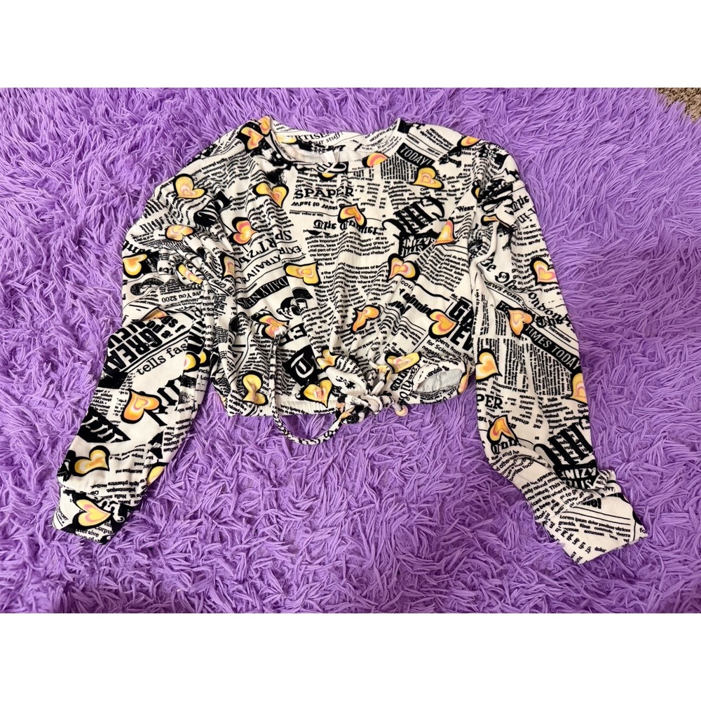Y2K vibes top size 11-13 soft